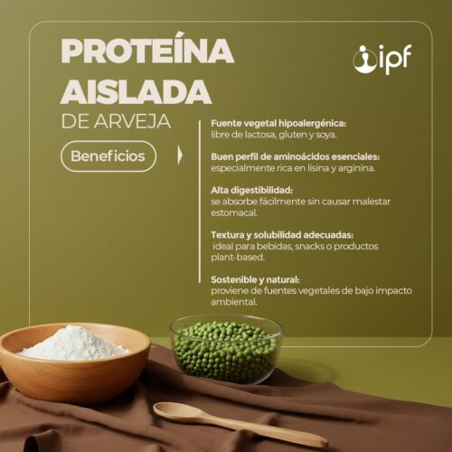 PROTEÍNA AISLADA DE ARVEJA - Imagen 2