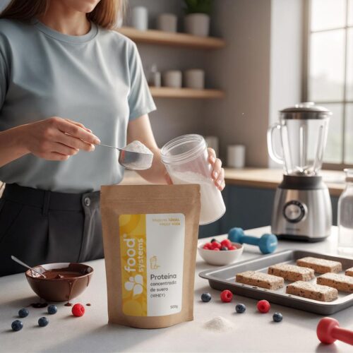 PROTEÍNA CONCENTRADA DE SUERO (Whey Protein) x 500 G - Imagen 3