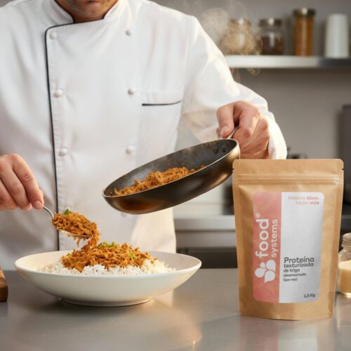 PROTEÍNA TEXTURIZADA DE TRIGO (Desmechado - Tipo Res) x 1,5 KG - Imagen 3