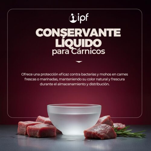 CONSERVANTE LÍQUIDO PARA CÁRNICOS (Mezcla de ácidos orgánicos)  x 1 KG - Imagen 2