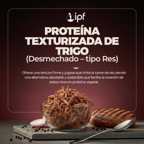 PROTEÍNA TEXTURIZADA DE TRIGO (Desmechado - Tipo Res) x 1,5 KG - Imagen 2